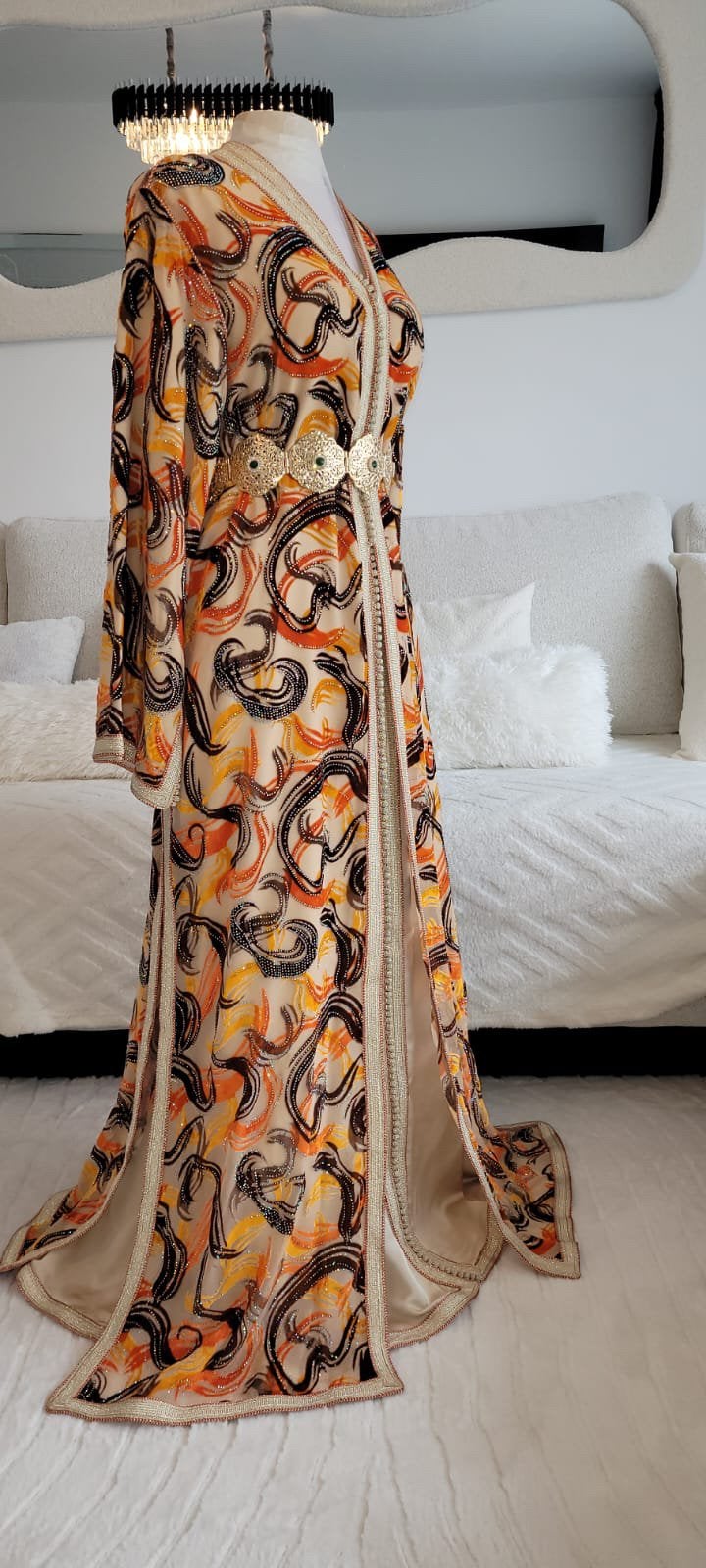 Takchita, taksita, lebsa, kaftan te koop, Ophalen of Verzenden, Zo goed als nieuw, Maat 42/44 (L), Overige typen
