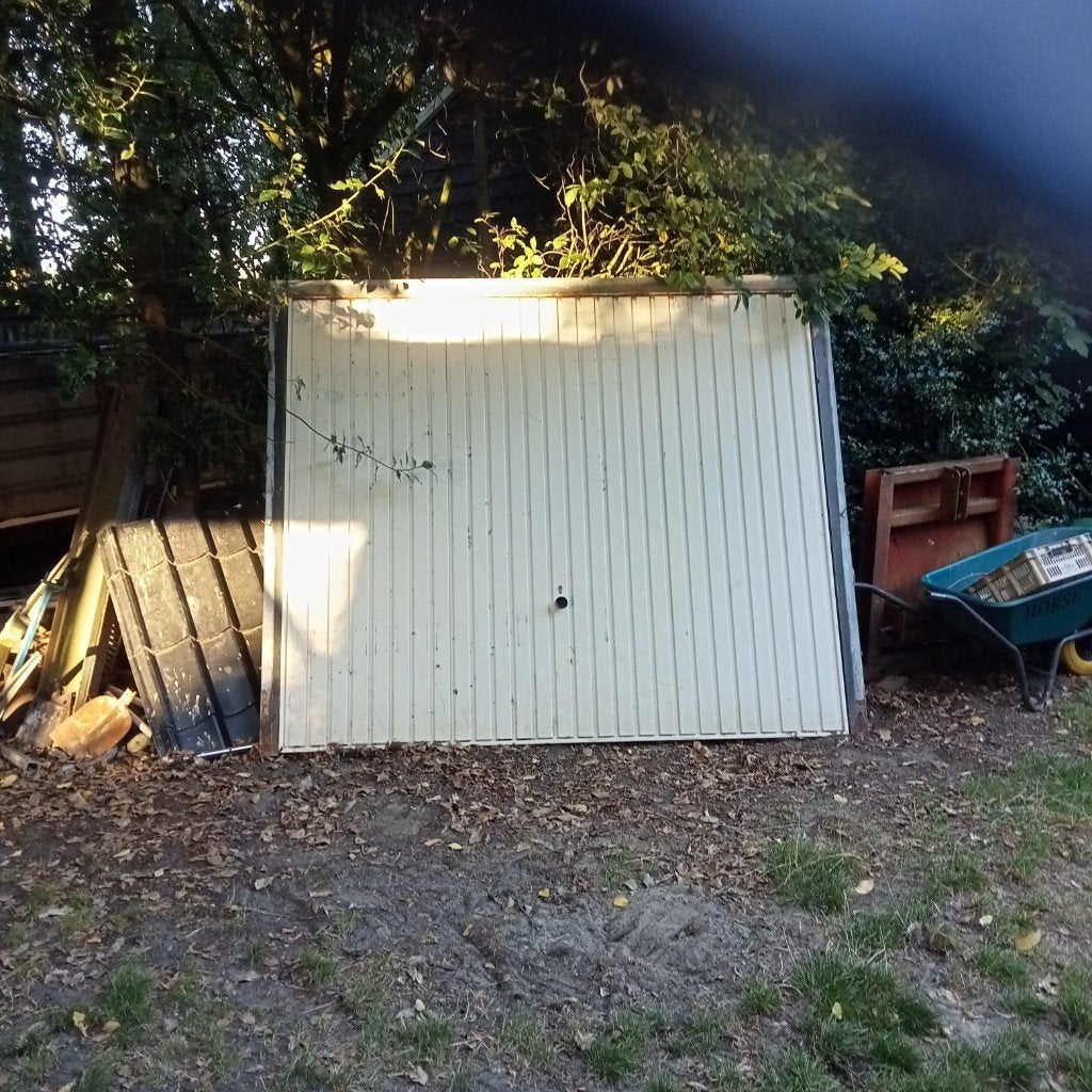 Kanteldeur, Ophalen, Gebruikt, Garagedeur, 120 cm of meer