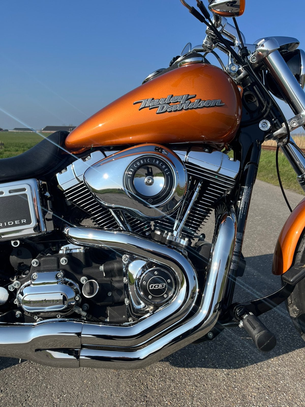 Dyna 2014 1700cc top conditie, Motoren, Particulier, Chopper