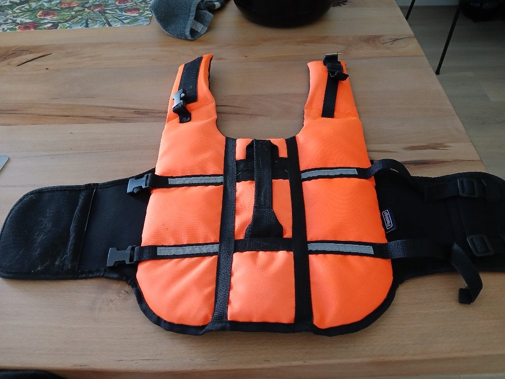 zwemvest hond (maat s), Dieren en Toebehoren, Honden-accessoires, Flamingo, Ophalen, Zo goed als nieuw, Overige typen
