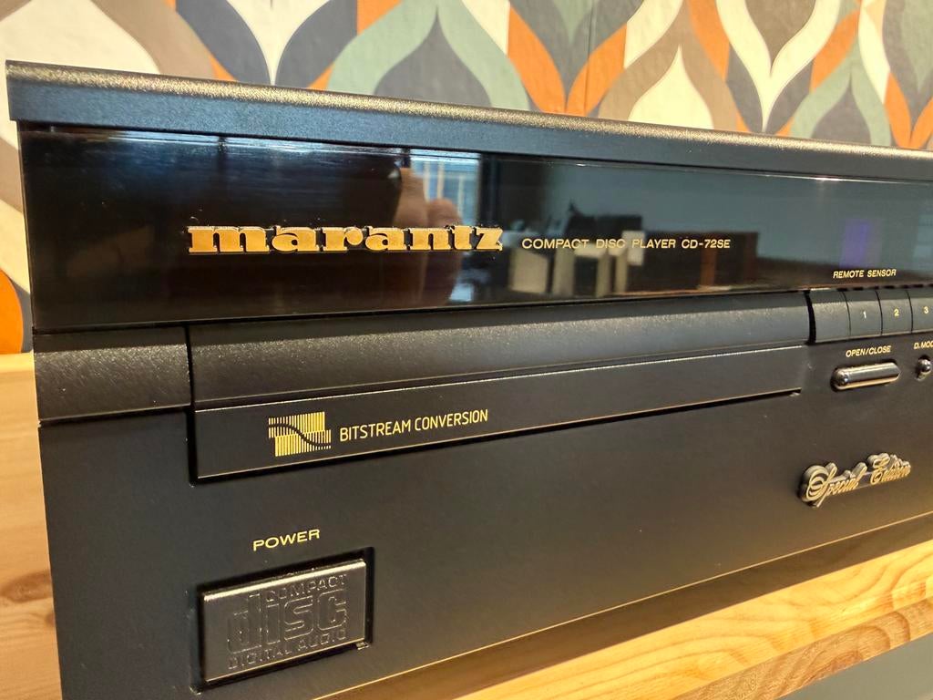 Marantz CD-72SE, nieuwstaat, ab, met garantie, Marantz, Contact@vintageaudiobreda.nl, Zo goed als nieuw, Bosschendijk 193b, Oudenbosch