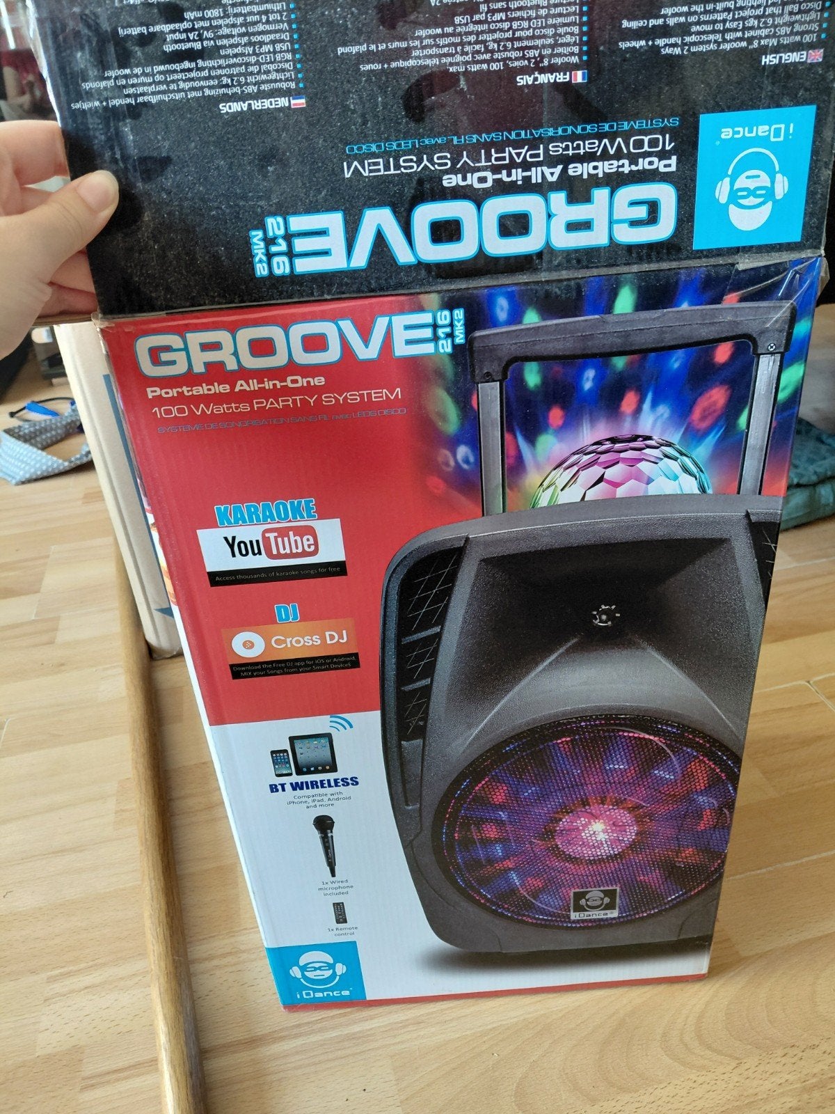 Gloednieuwe Karaoke Machine - Perfect voor Feestjes!, Ophalen of Verzenden, Zo goed als nieuw, Complete set