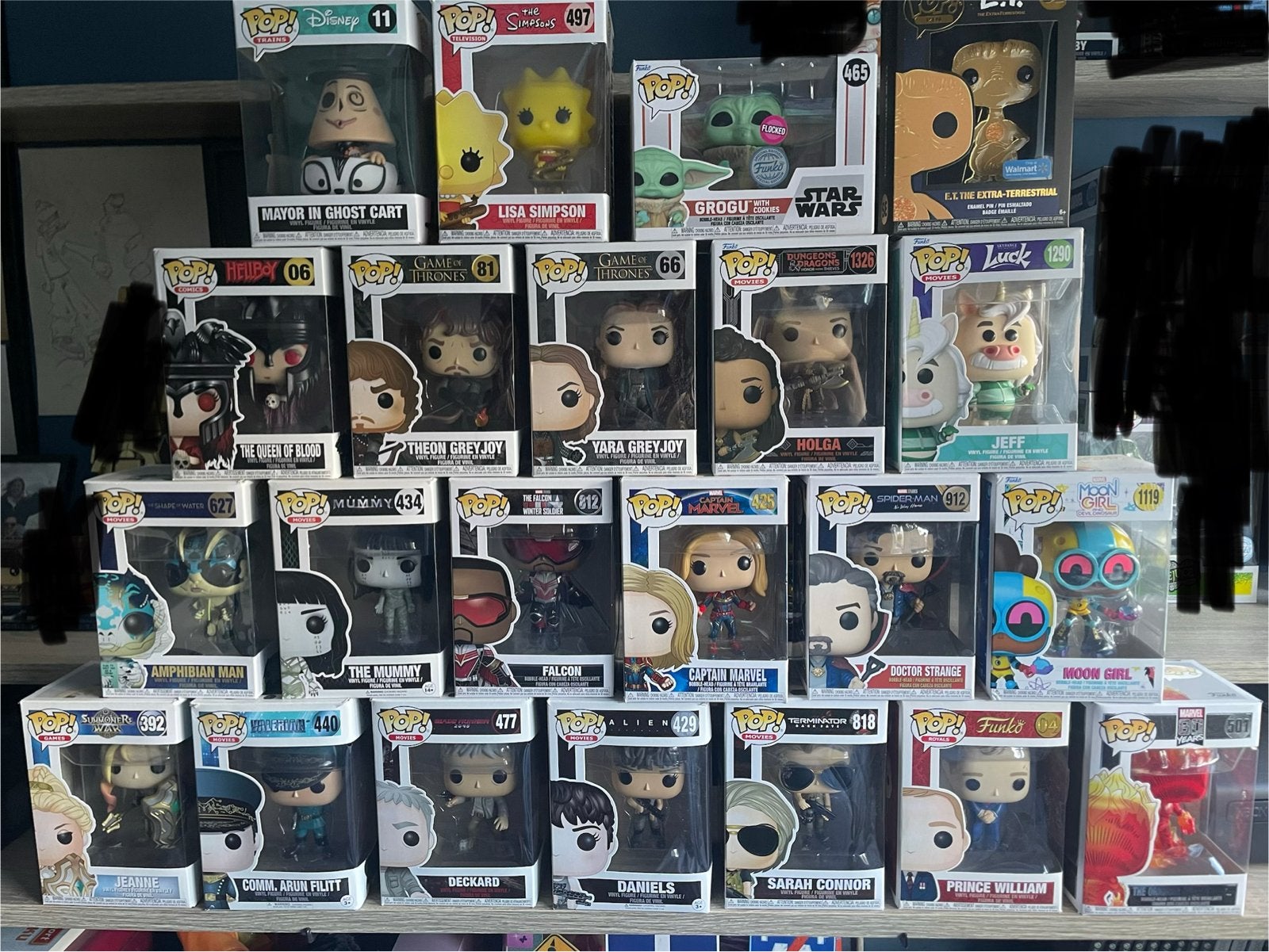 Grote collectie Funko Pop!, Verzamelen, Ophalen, Zo goed als nieuw