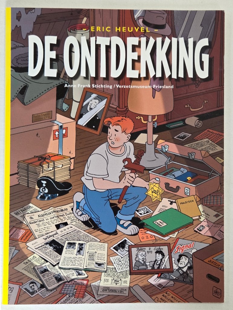 Eric Heuvel: de ontdekking, stripboek over 2e Wereldoorlog, Boeken, Verzenden, Eén stripboek, Eric Heuvel, Zo goed als nieuw