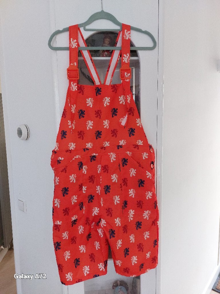 tuinbroek oranje, Maat L, Ophalen, Nieuw, Broek