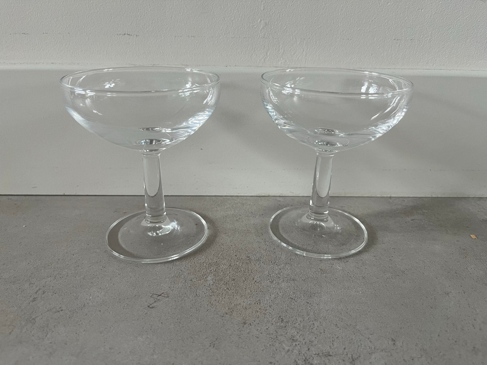 Set van 2 elegante champagnecoupes, Ophalen of Verzenden