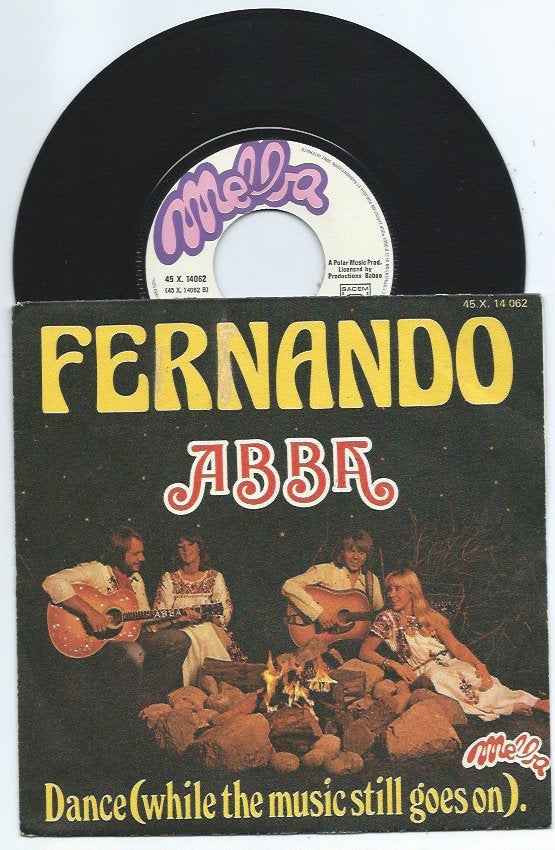 ABBA- Fernando- Franse Persing, Gebruikt, 7 inch, Ophalen of Verzenden, Pop