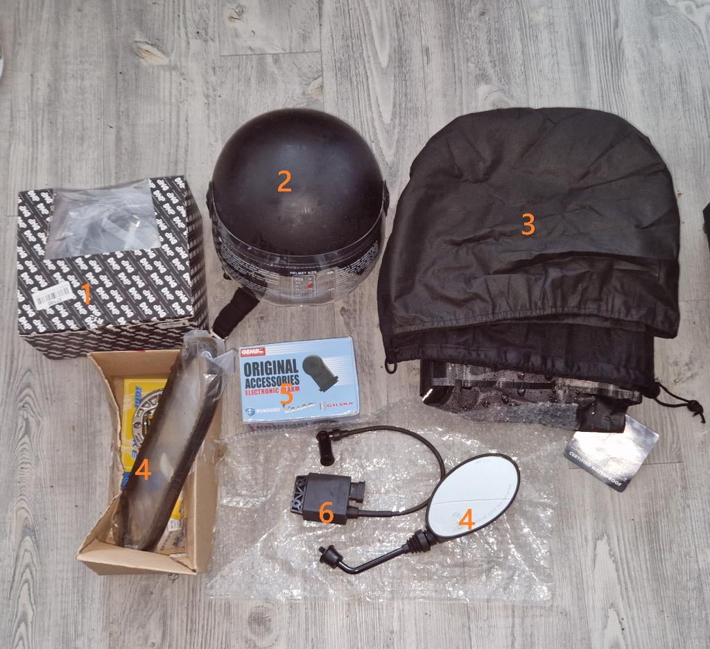 Scooteraccesoires & Piaggio Zip onderdelen, Ophalen of Verzenden, Gebruikt, Overige typen, Piaggio