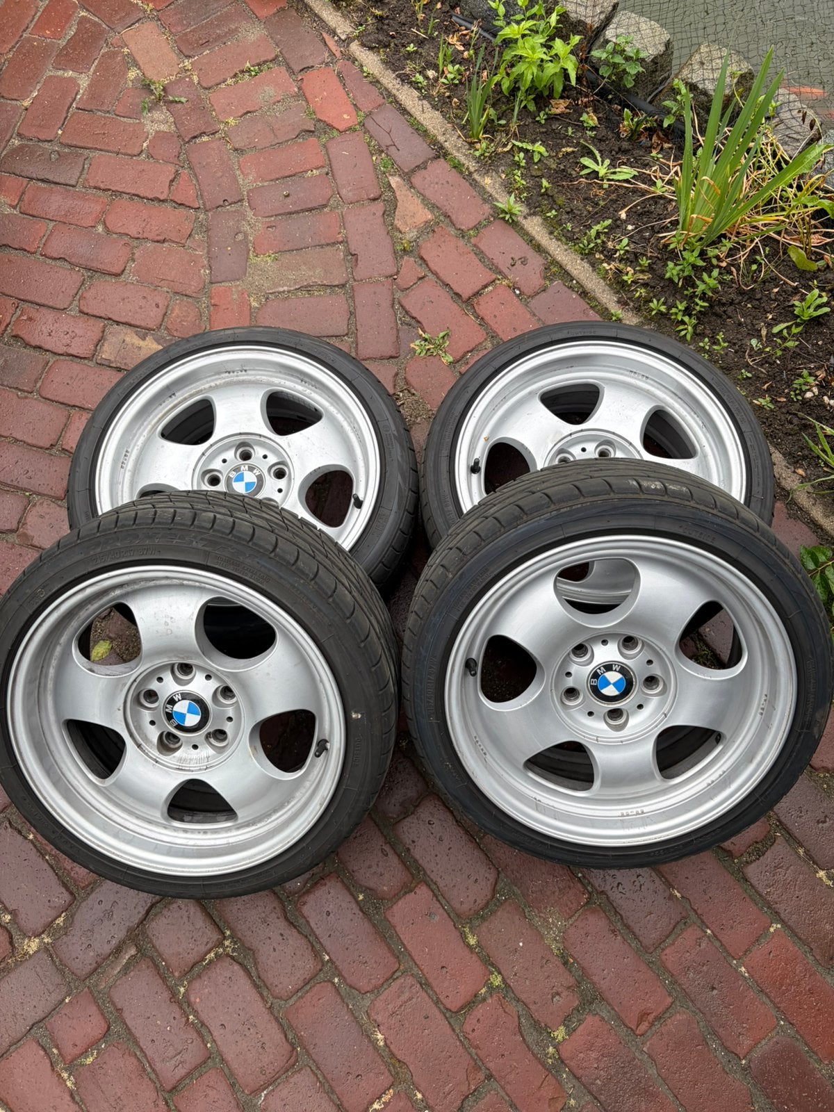 Bmw style 90 velgen 8j et24 17 inch, Ophalen, Zo goed als nieuw