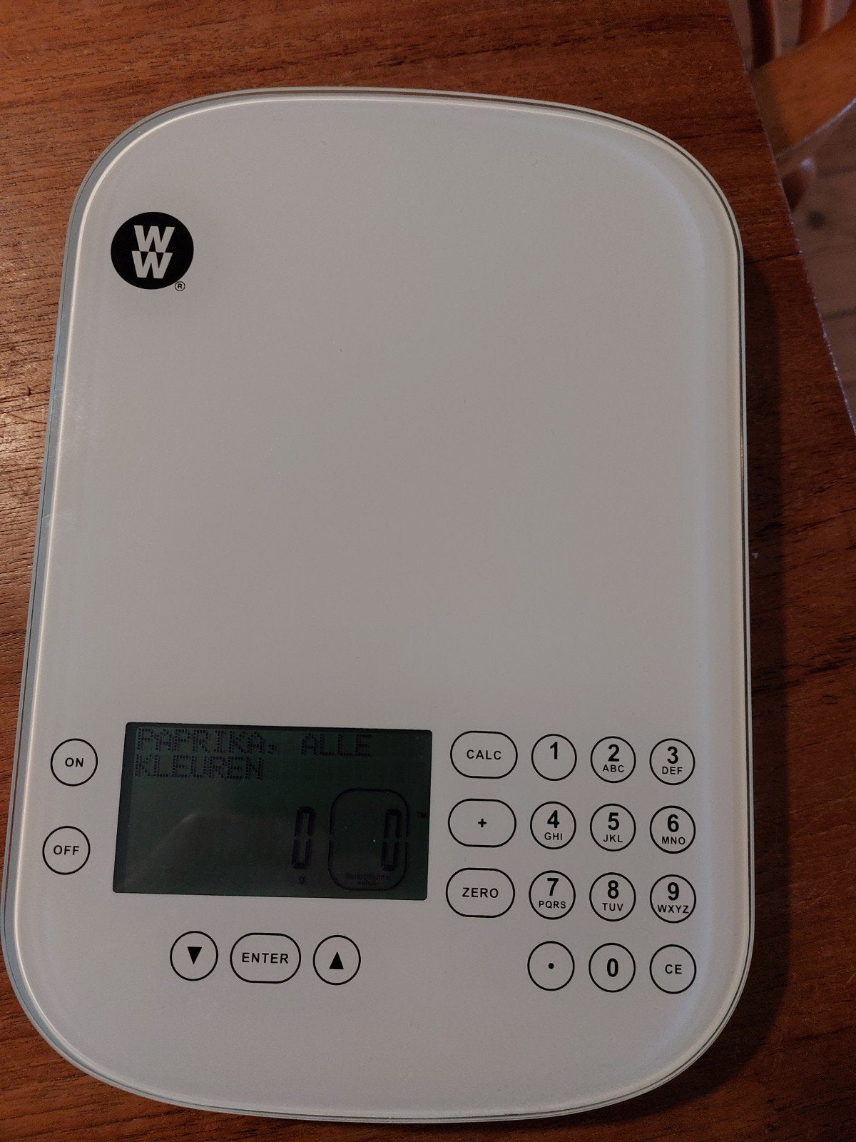 keukenweegschaal van Weight Watchers, Ophalen of Verzenden, Zo goed als nieuw