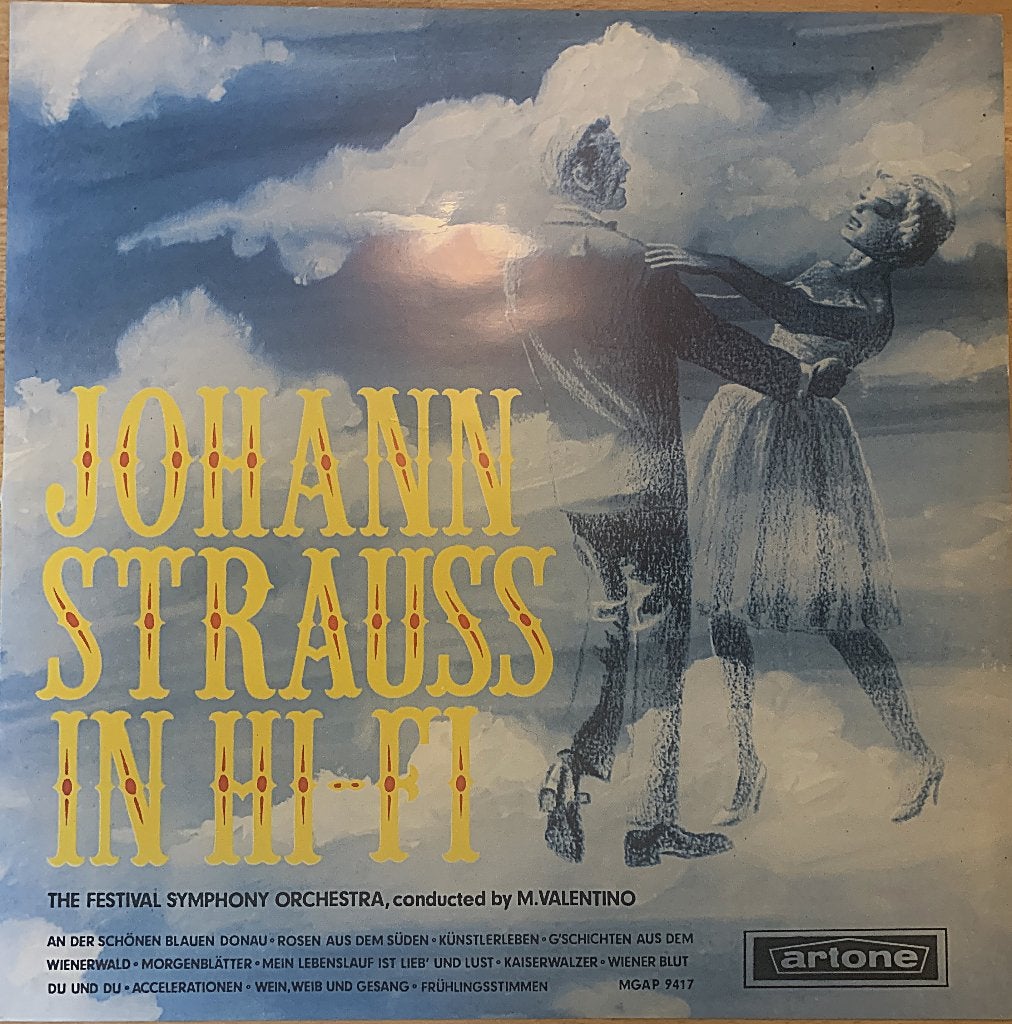 LP Klassiek 'J.Strauss in HiFi' met M.Valentino, Ophalen, Gebruikt, Overige formaten