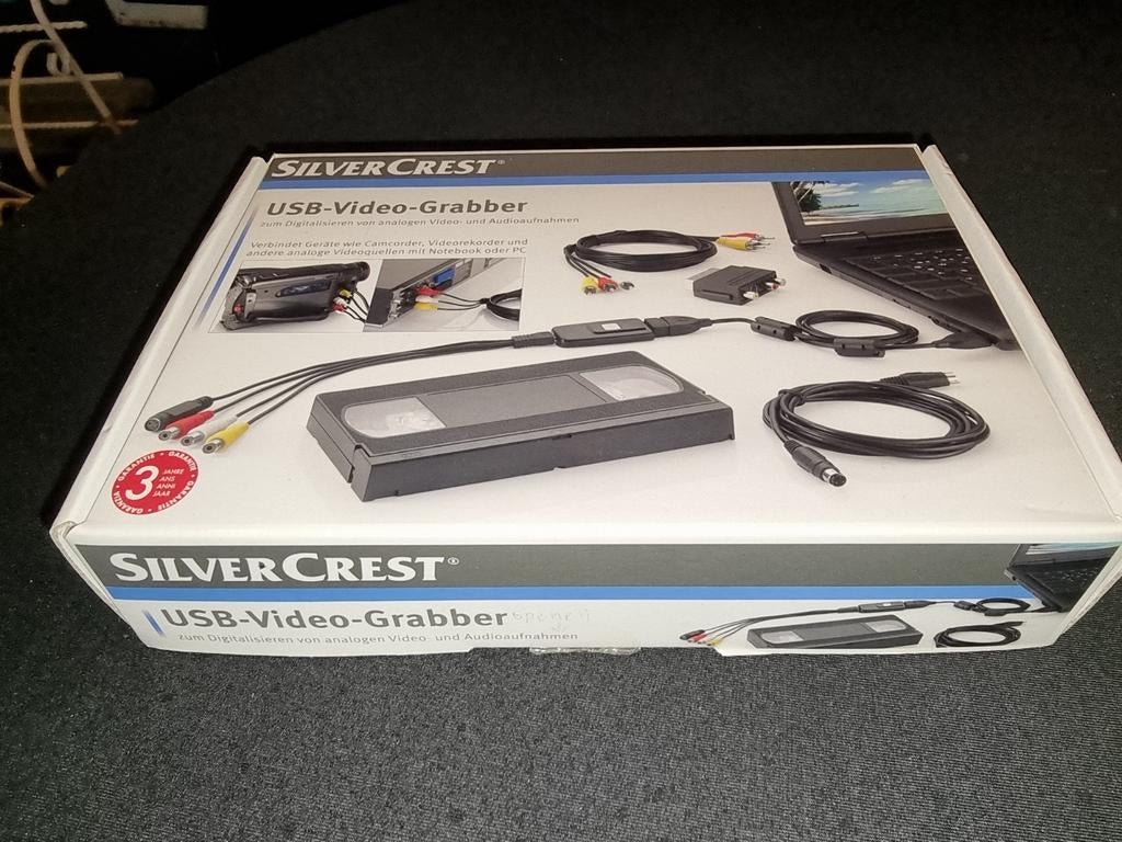 SilverCrest USB Video Grabber SVG 2.0 -, Computers en Software, Capture cards, Zo goed als nieuw, Ophalen of Verzenden