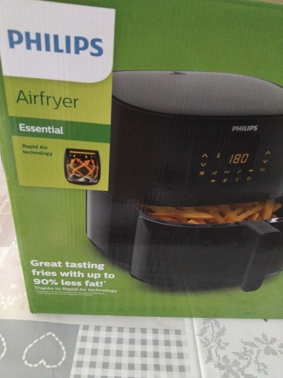Philips Essential Airfryer - Gezond Frituren, Ophalen of Verzenden, Airfryer