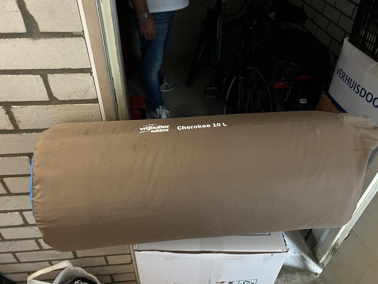kampeermatras, Caravans en Kamperen, Slaapmatten, Ophalen of Verzenden, Zo goed als nieuw, 1-persoons