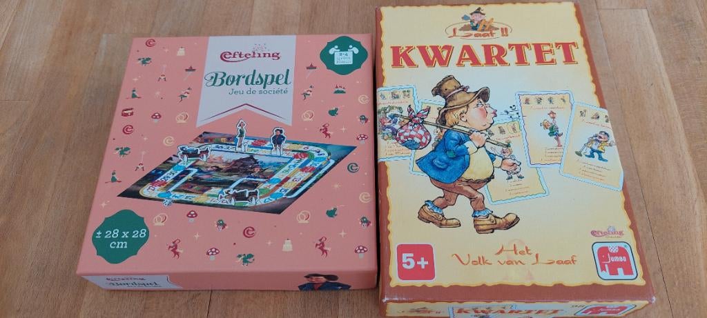 2 efteling spellen . Bordspel en kwartet, Verzamelen, Efteling, Ophalen of Verzenden, Zo goed als nieuw, Overige typen