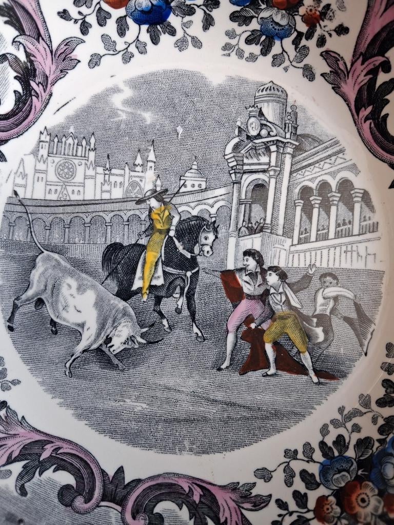 Stierenvechters Sevilla - Société Céramique Maestricht., Antiek en Kunst, Ophalen of Verzenden