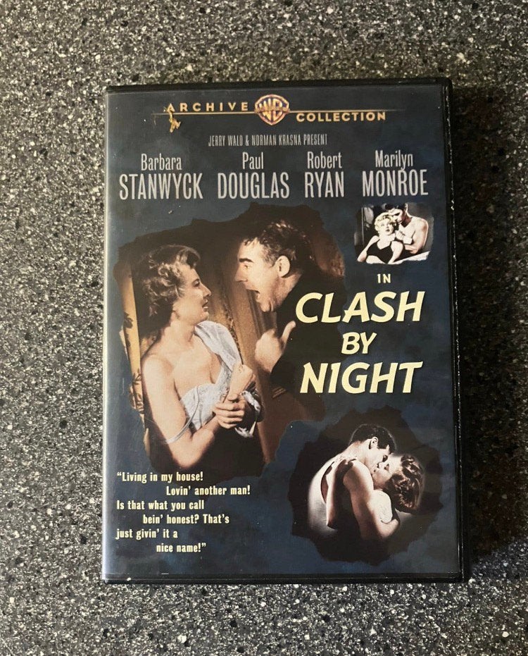 Clash by Night (1952) Marilyn Monroe - U.S.A. Import, 1960 tot 1980, Drama, Ophalen of Verzenden, Zo goed als nieuw