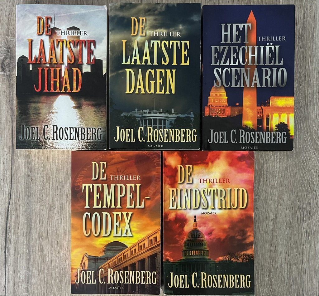 JOEL C. ROSENBERG - Bennett & McCoy serie (complete serie), Ophalen of Verzenden, Zo goed als nieuw, Joel C. Rosenberg, Amerika