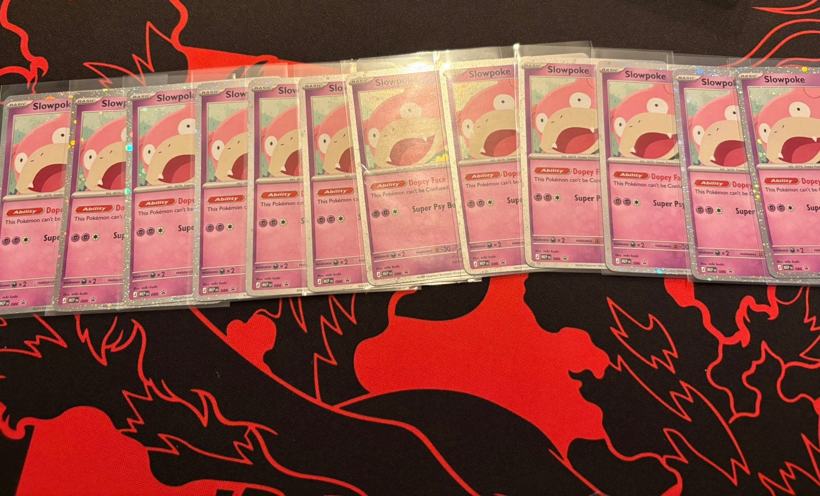POKÉMON SLOWPOKE – 086 – HOLO – NM – LOT, Tickets en Kaartjes, Eén persoon