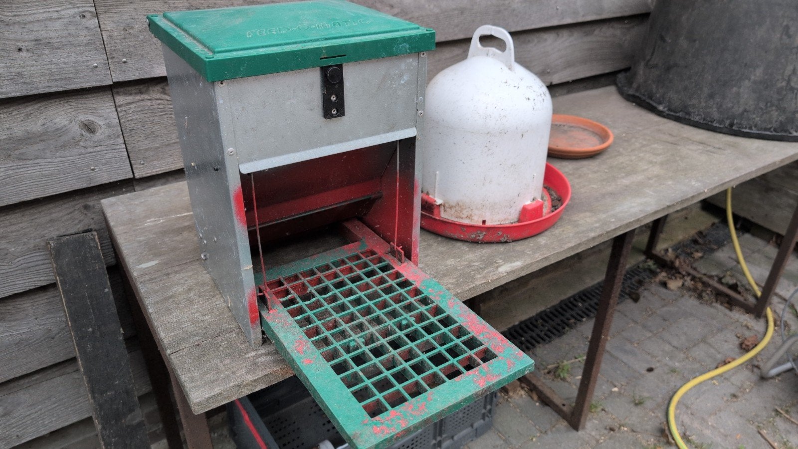 Kippenvoer automaat, Dieren en Toebehoren, Pluimvee | Toebehoren, Ophalen, Drinken en Voederen