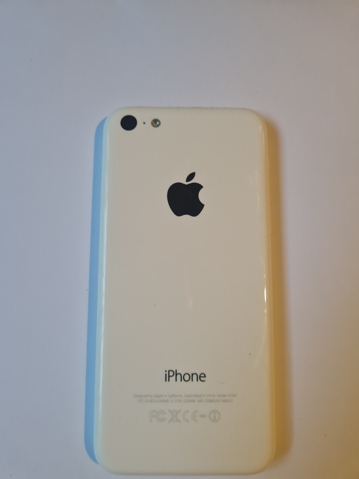 Witte iPhone 5C - Goede staat, Telecommunicatie, Mobiele telefoons | Apple iPhone, Ophalen of Verzenden, Wit, 16 GB, IPhone 5C