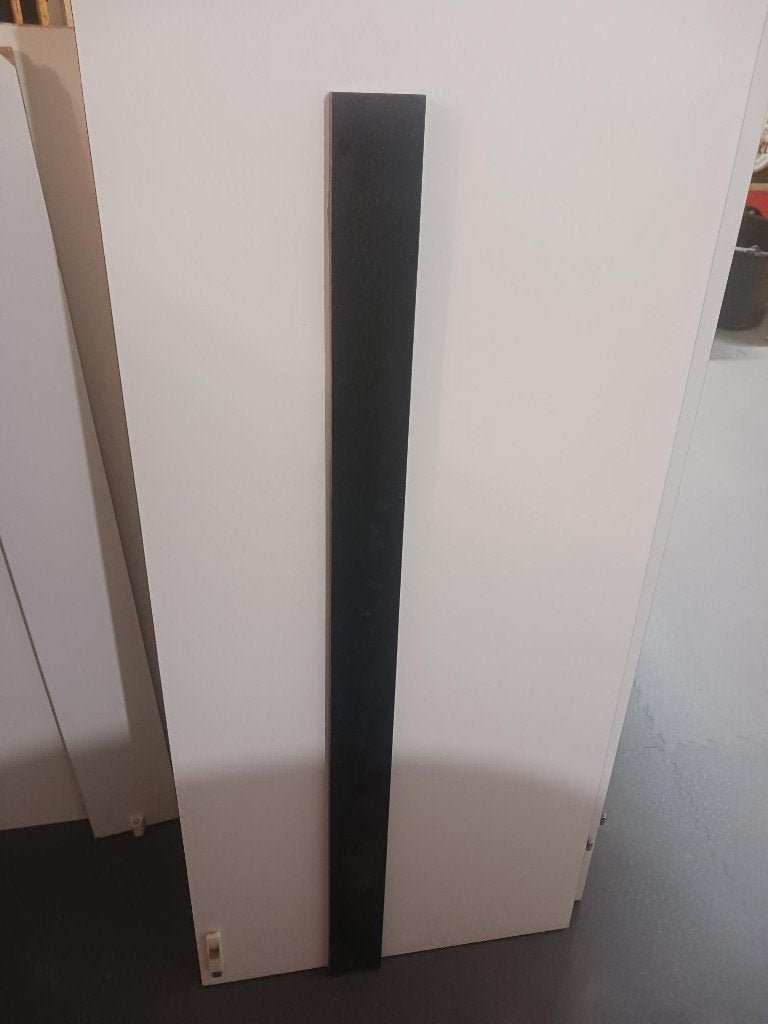 Hardstenen dorpel Zwart Gezoet 89,5 x 6 x 1 cm, Ophalen, Hardsteen, Overige typen, Nieuw