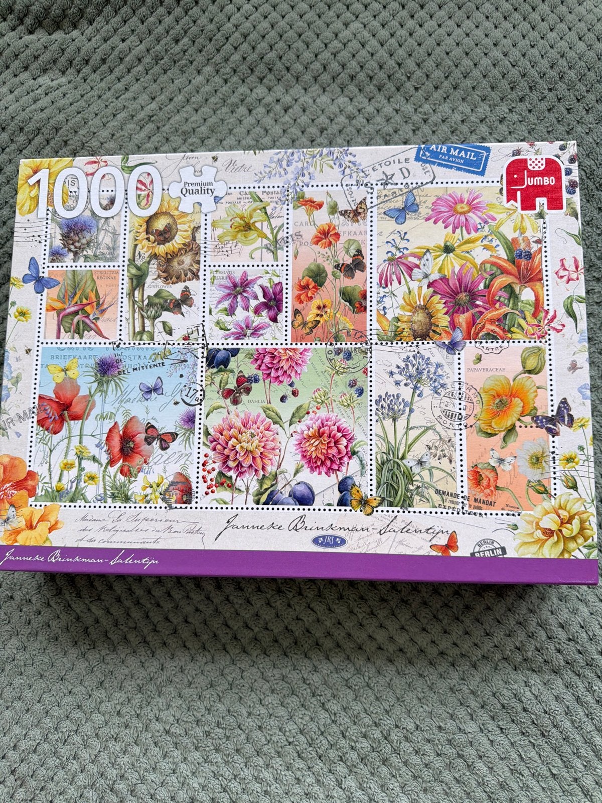 Jumbo Legpuzzel 1000 stukjes - Janneke Brinkman-Salentijn, Ophalen of Verzenden, 500 t/m 1500 stukjes, Zo goed als nieuw, Legpuzzel