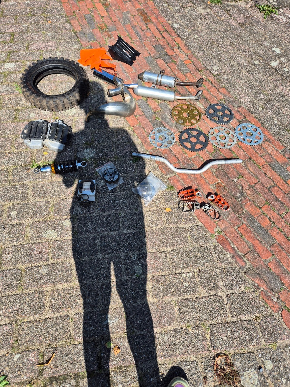 ktm 50 cc onderdelen, Ophalen, Gebruikt