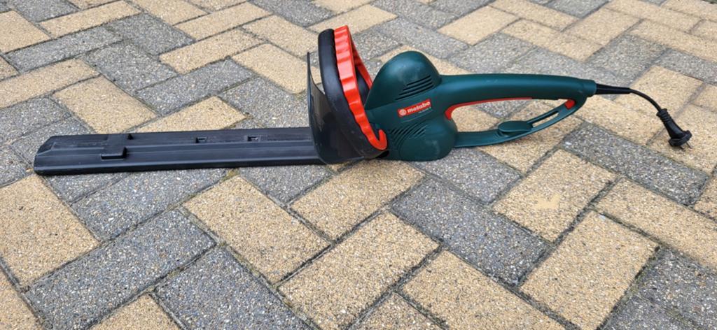 Metabo HS8345 S Heggenschaar, Ophalen of Verzenden, Gebruikt, Elektrisch