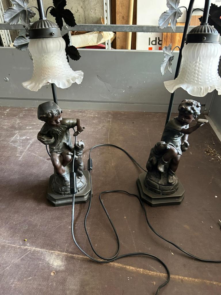 Mooie lampen, Ophalen, Zo goed als nieuw, Overige materialen, 50 tot 75 cm
