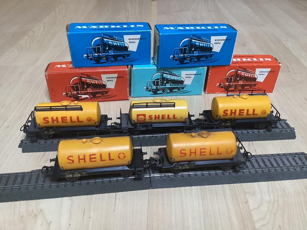 Marklin H0 4502 Shell tankwagen, Overige merken, Gelijkstroom, Wagon, Ophalen of Verzenden