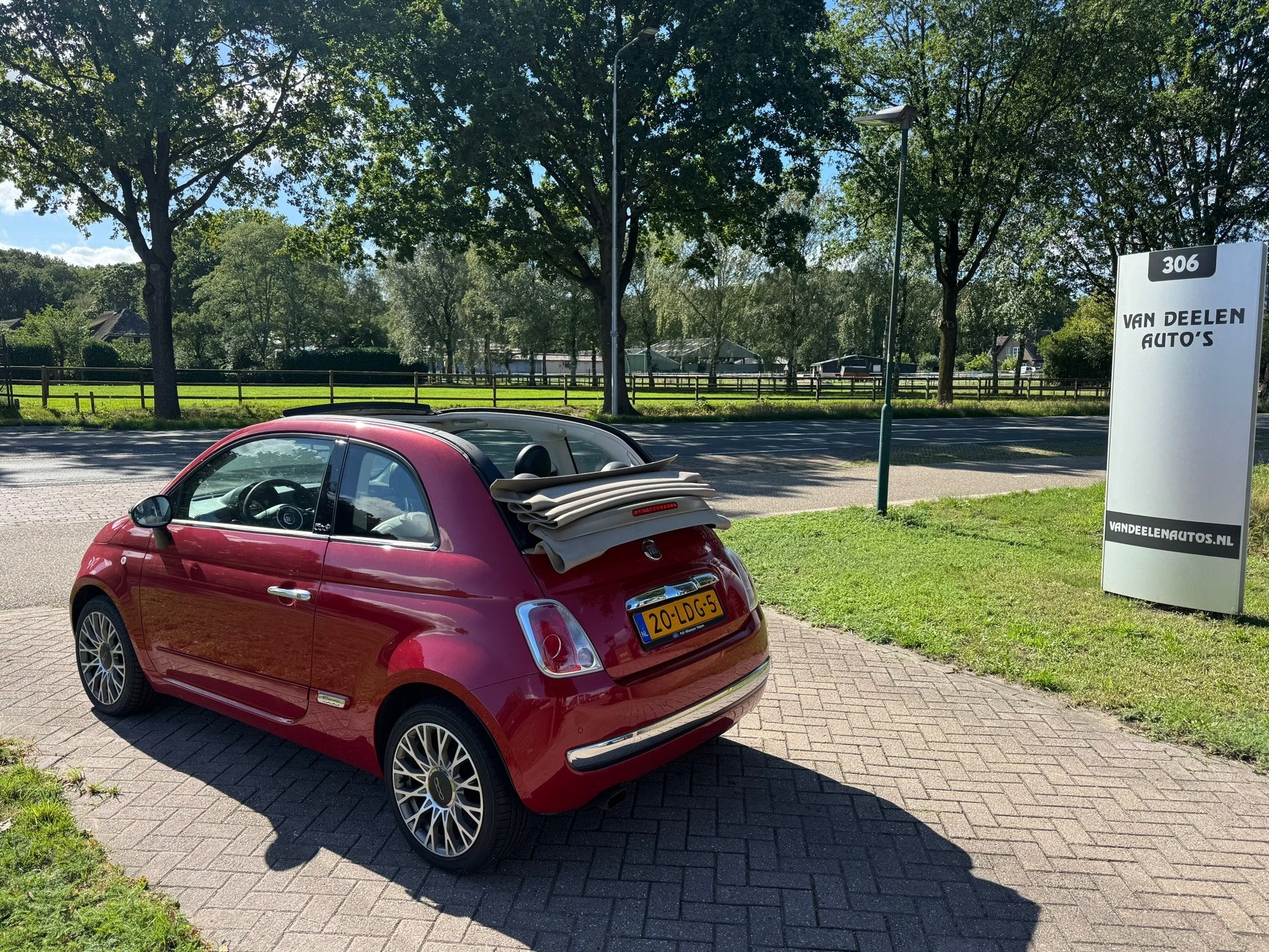 Fiat 500 C 1.2 Rock Cabriolet, Auto's, Euro 5, Gebruikt, 4 cilinders, Cabriolet