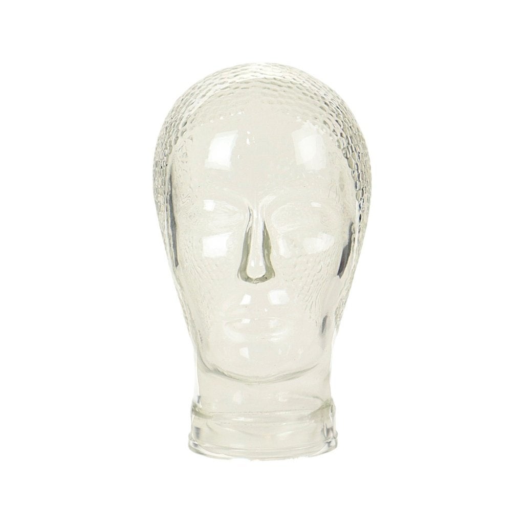 Vintage Glazen Hoofd Etalage Mannequin Koptelefoon Display, Ophalen of Verzenden, Huis en Inrichting