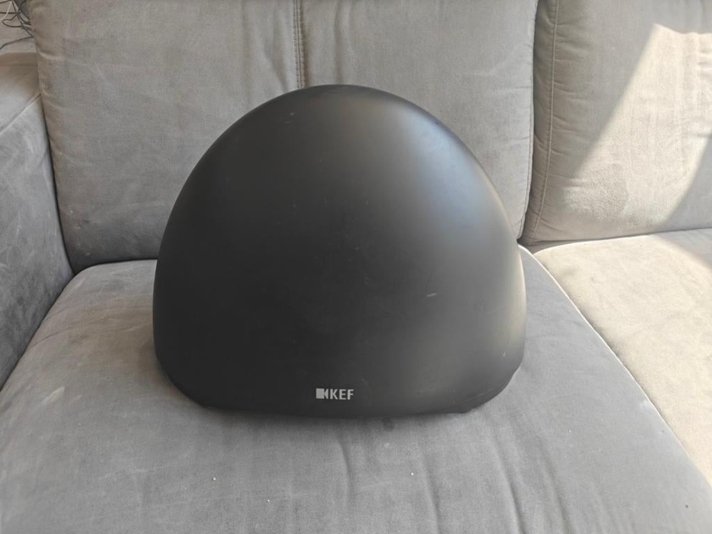 Kef e-2 subwoofer 8 inch, Gebruikt, Subwoofer, 120 watt of meer, Ophalen