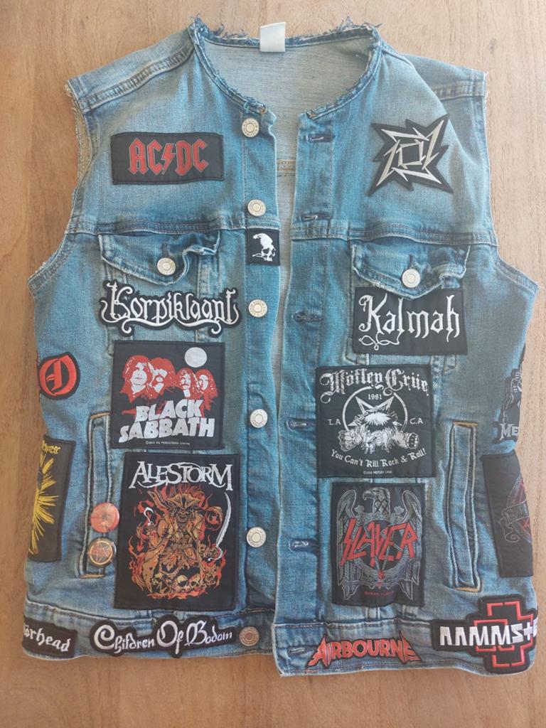 Metal Battle Jacket maat 40 vrouwen, Ophalen of Verzenden, Maat 38/40 (M)