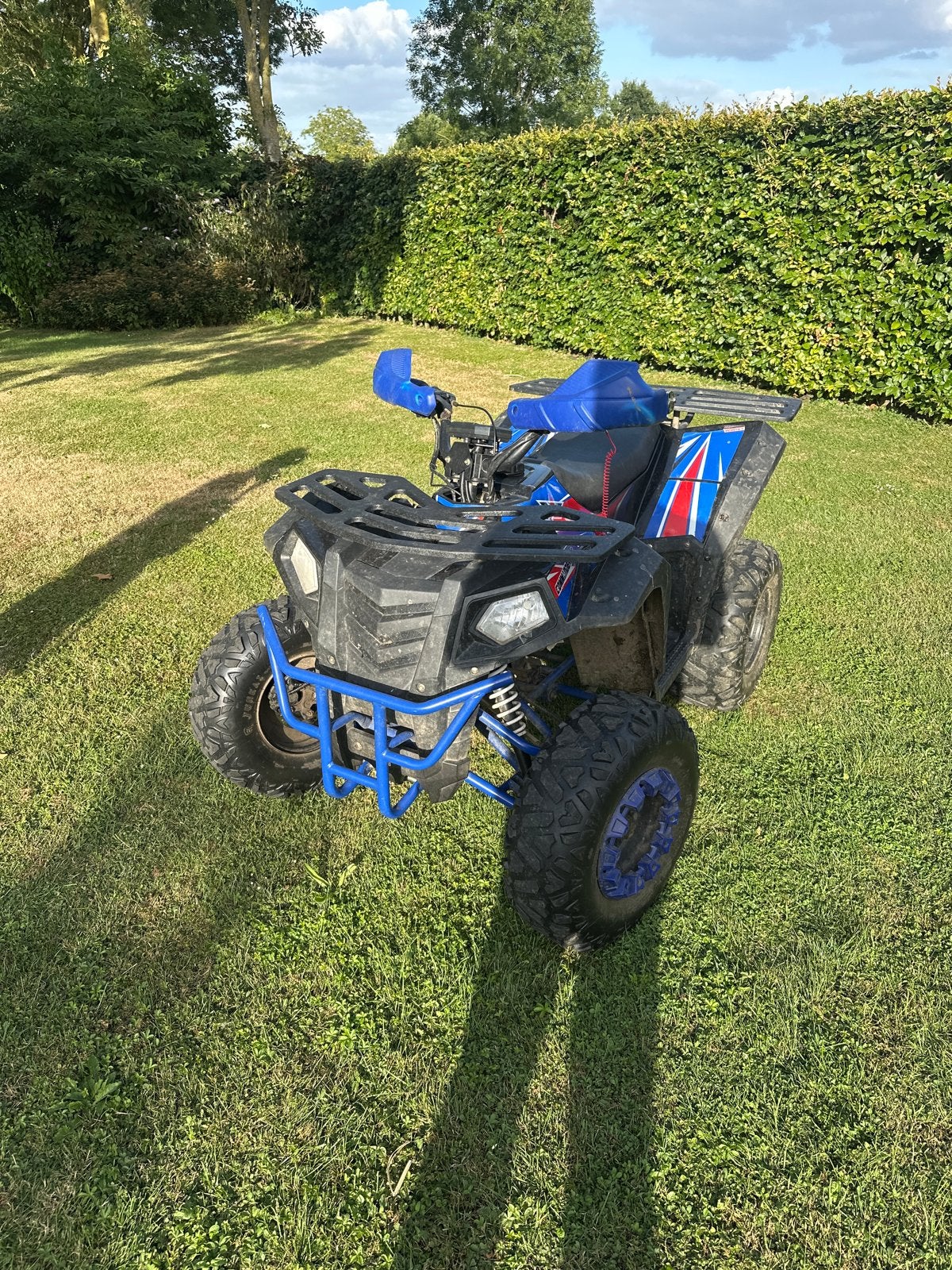 Stoere RFZ Commando 200 Quad - Blauw/Zwart, Motoren, Quads en Trikes, 1 cilinder, 11 kW of minder