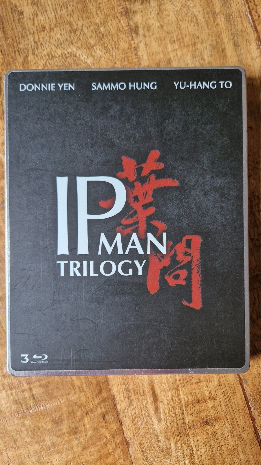 Ip man trilogy bluray steelbook, Cd's en Dvd's, Blu-ray, Ophalen of Verzenden, Zo goed als nieuw, Actie