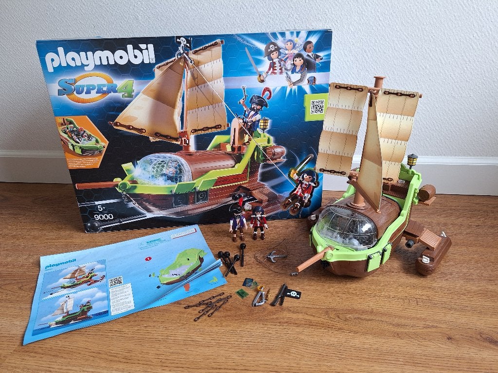 playmobil super 4 galjoen kameleon met Ruby 9000, Ophalen of Verzenden, Gebruikt