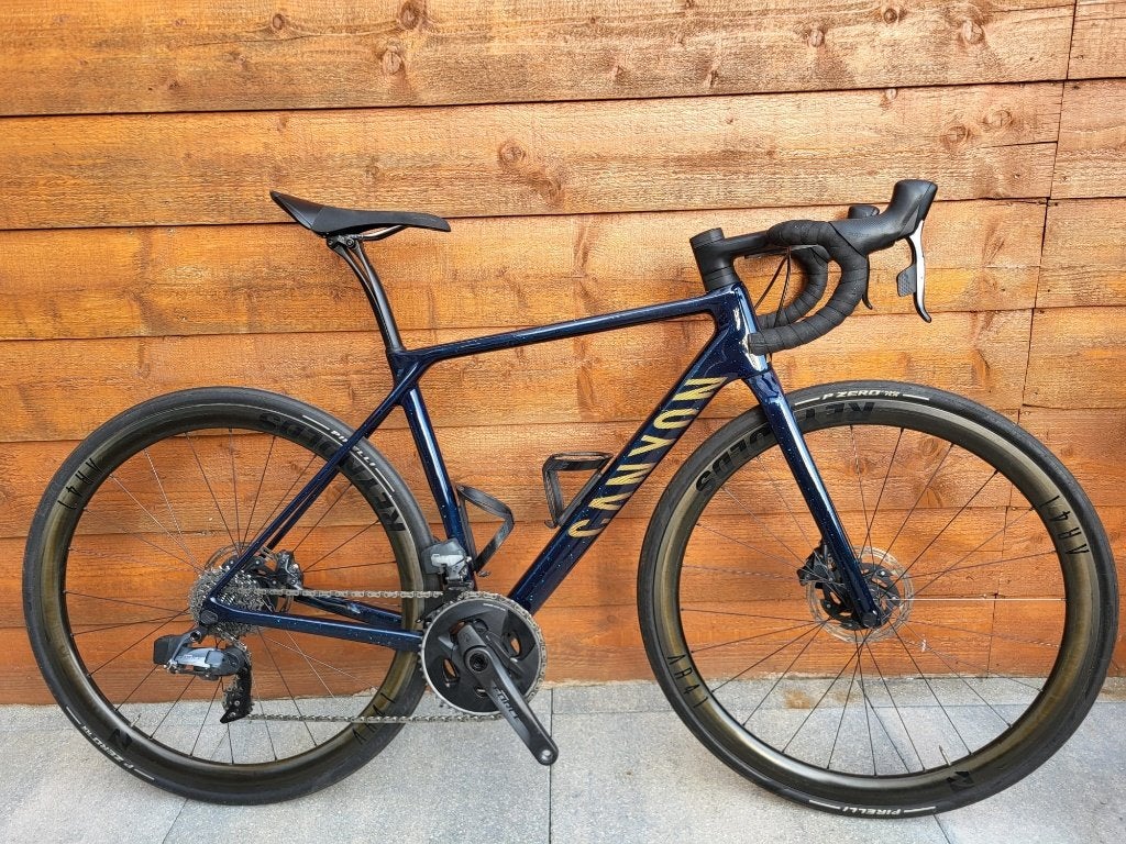 Canyon Endurace CF SLX – Custom Paint – SRAM Force ETAP, Fietsen en Brommers, Gebruikt, Carbon, Meer dan 20 versnellingen, 53 tot 57 cm