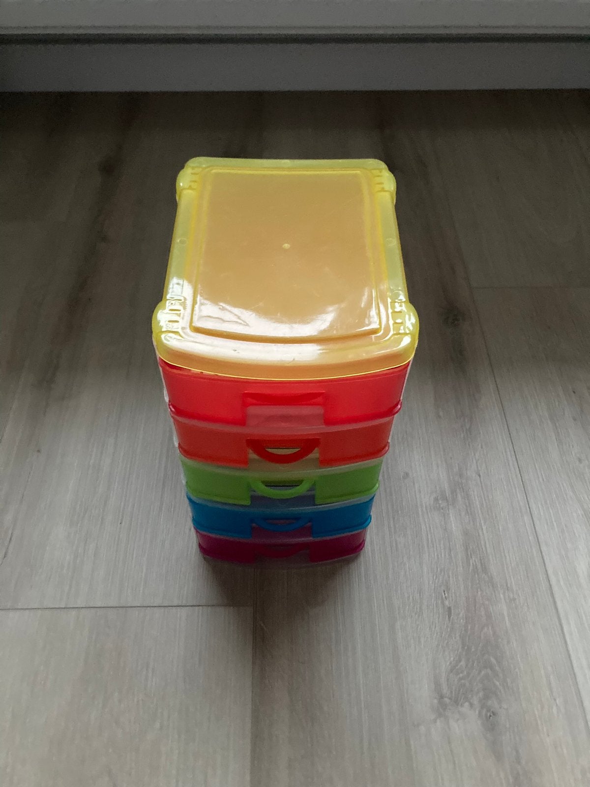 Opbergtoren, Ophalen of Verzenden, Zo goed als nieuw, Meerkleurig, Overige materialen