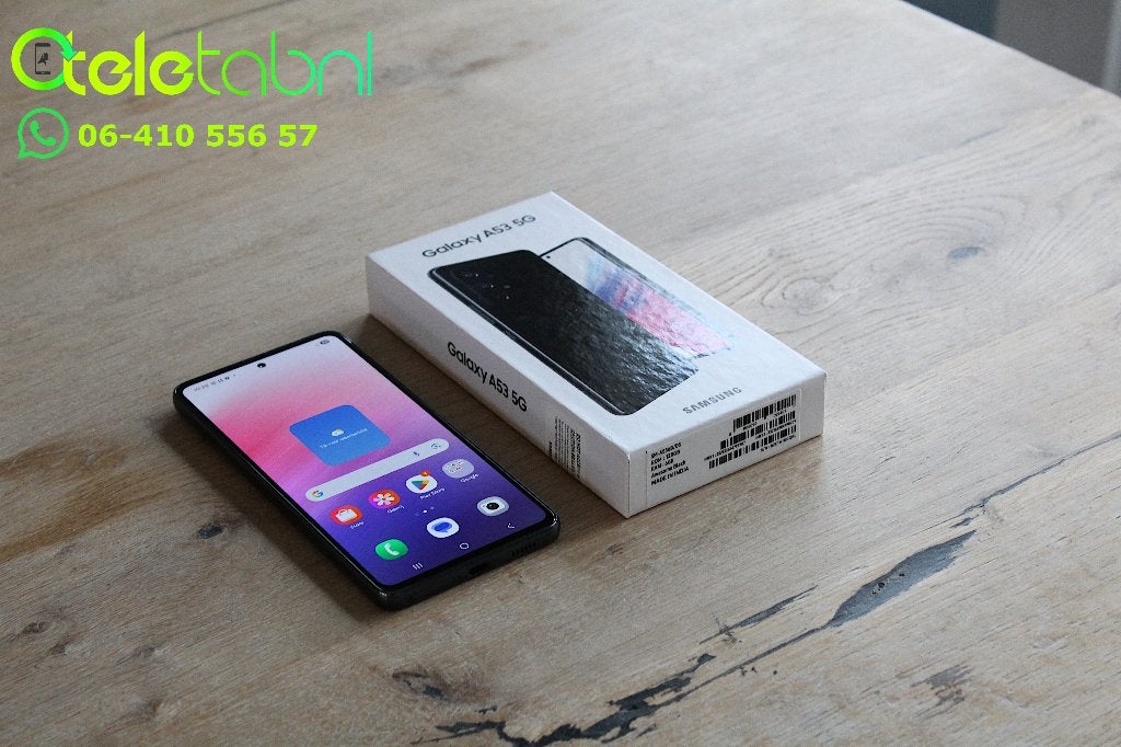 Samsung Galaxy A53 5G - 128GB - Dual Sim - Zwart, Telecommunicatie, Mobiele telefoons | Samsung, Samsung, Gebruikt, Zwart, Touchscreen