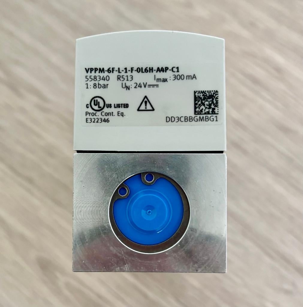 FESTO - Proportioneel regelaar - VPPM-6F-L-1-F-0L6H-A4P-C1, Nieuw, Www.festo.com, Www.festo.com, Www.festo.com