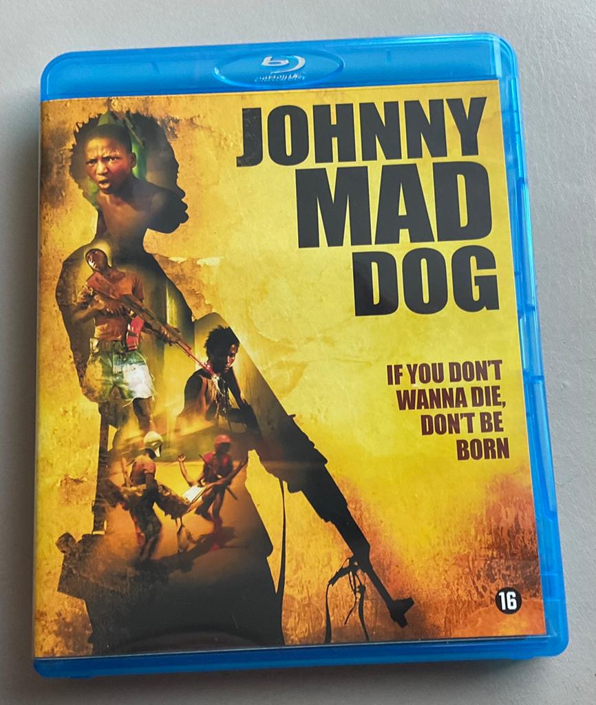 Johnny Mad Dog Blu-ray - Oorlogsfilm, Vanaf 16 jaar, Ophalen of Verzenden, Zo goed als nieuw