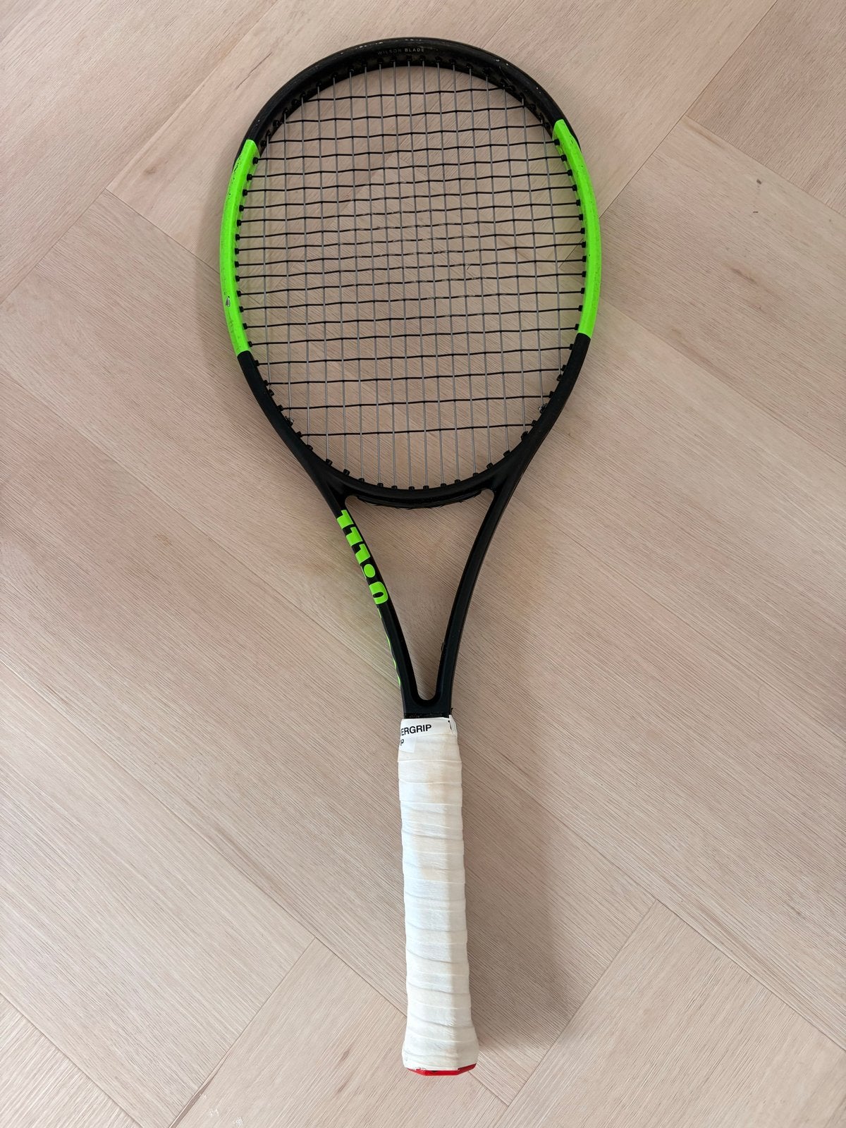 Wilson Blade 98 V7 Tennisracket L3, Sport en Fitness, Gebruikt, Ophalen of Verzenden, Wilson, Racket