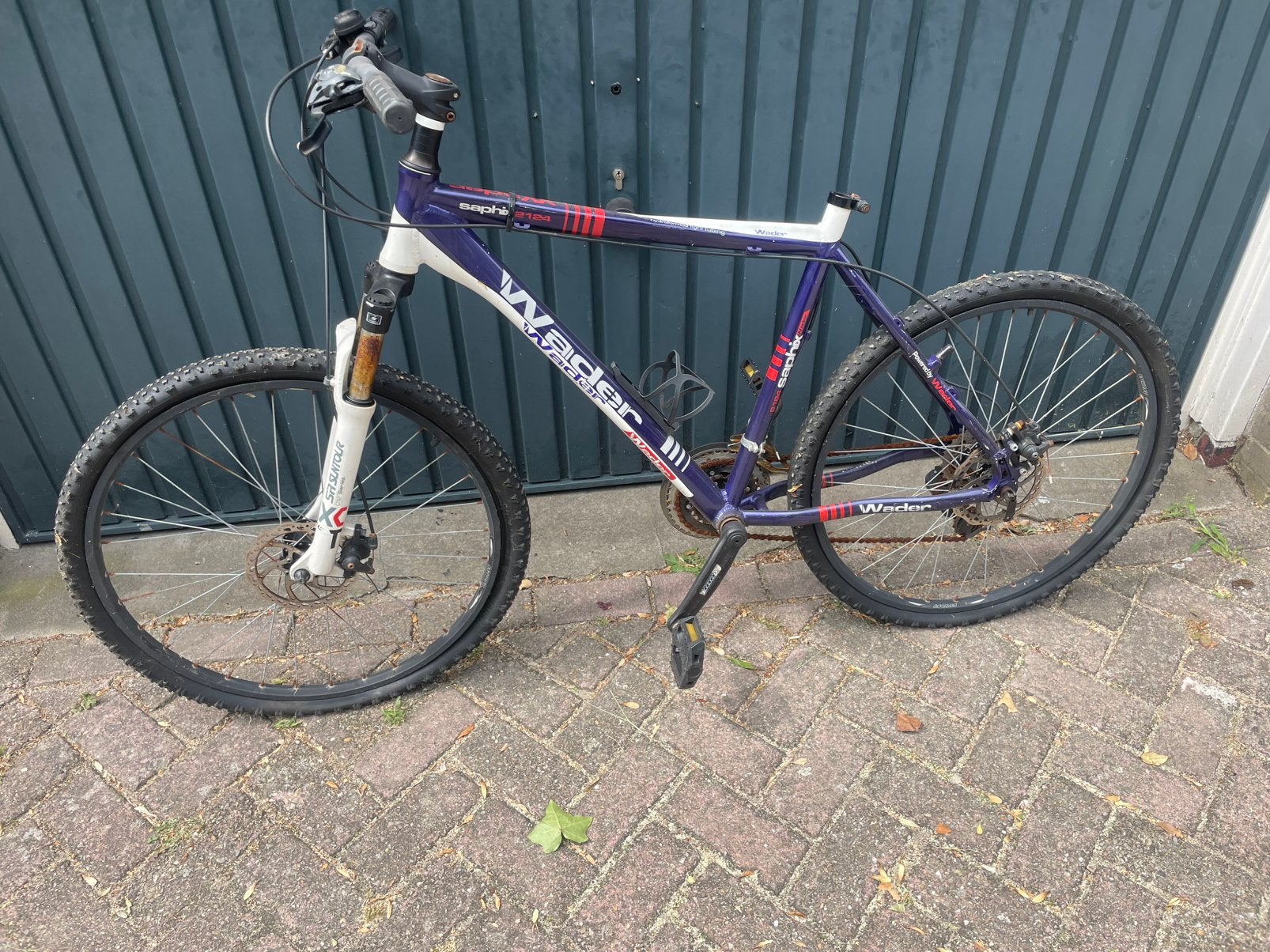 Wader mountainbike (loop/sloop), Fietsen en Brommers, Gebruikt, Hardtail, Heren, 45 tot 49 cm