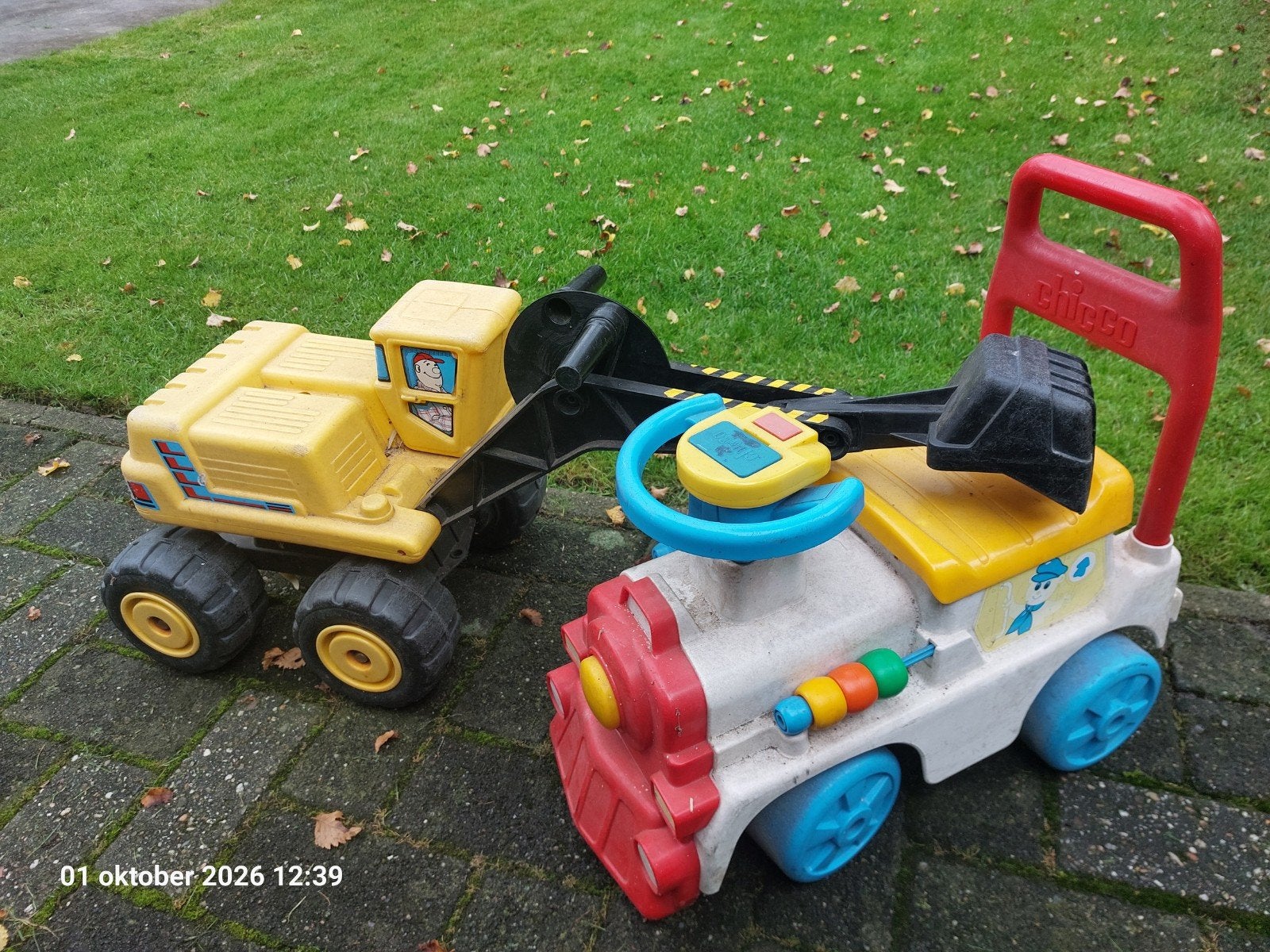 Speelgoed, Ophalen, Gebruikt