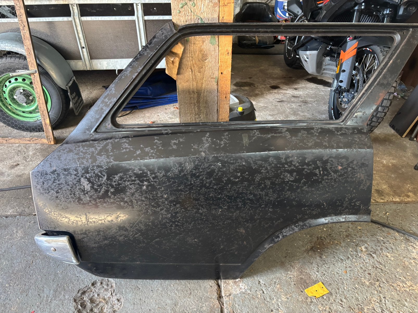 Opel rekord c caravan achterscherm, Auto-onderdelen, Ophalen of Verzenden, Spatbord, Opel, Nieuw