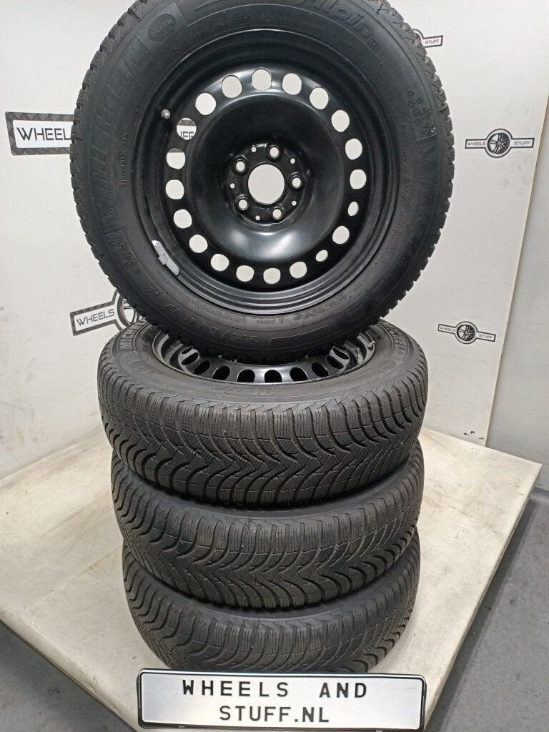 Mercedes GLA staal velgen 17 inch 5x112 tpms winterbanden, Ophalen, Gebruikt, 17 inch, Banden en Velgen