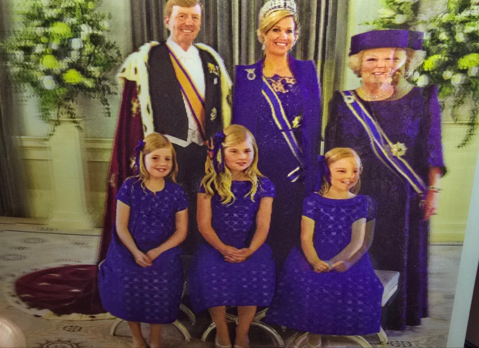 Nederlandse Koninklijke Familie 2013 (3D kaart) Abdicatie, Ophalen of Verzenden, 1980 tot heden, Ongelopen
