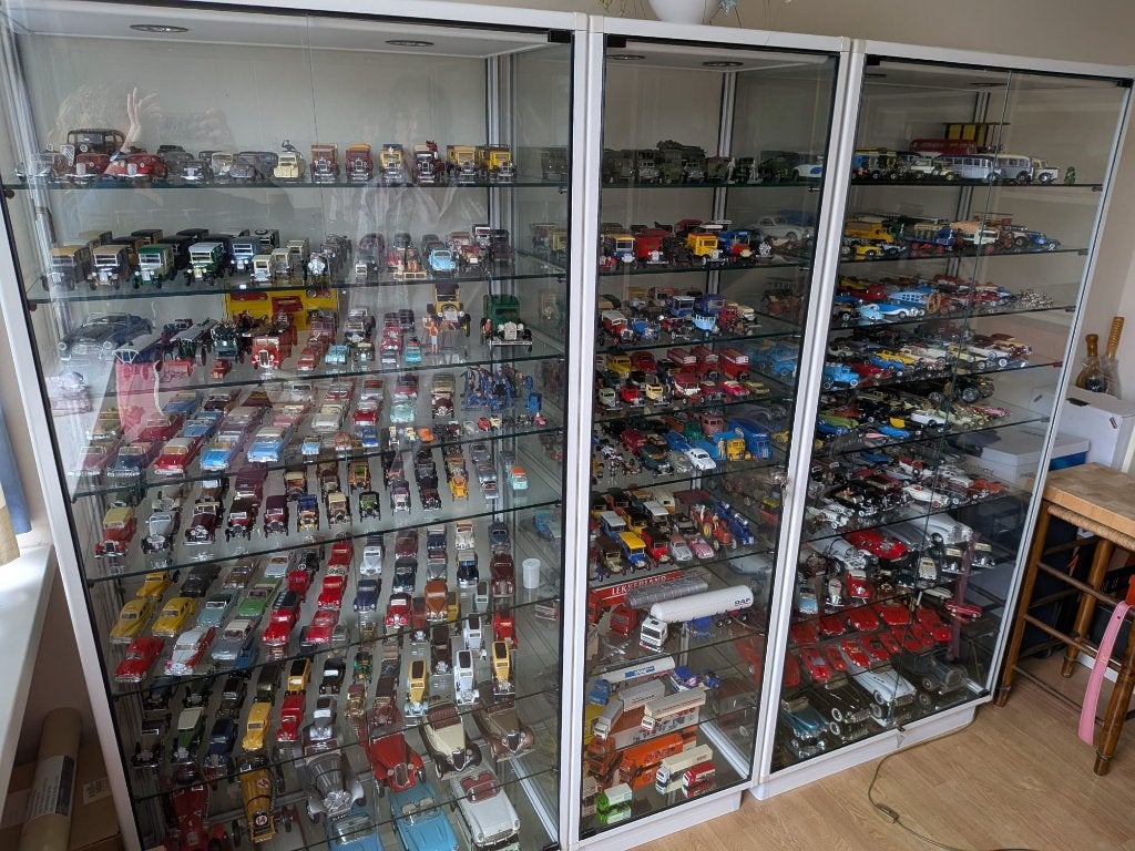 Grote collectie miniatuurauto's, Ophalen, Gebruikt, Auto, Dinky Toys